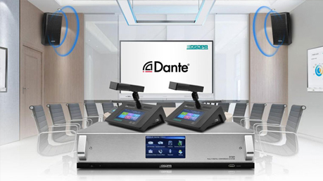 Introducción al sistema de conferencia digital completo Dante D7201