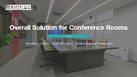 Solución general de audio y vídeo para salas de conferencias