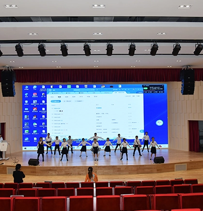 Sistema de refuerzo de sonido profesional para la escuela de idiomas extranjeros Guangzhou Peiwen