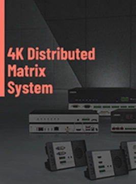 Folleto Sistema de matriz de distribución 4K