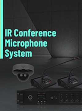 Folleto Sistema de micrófono de conferencia IR