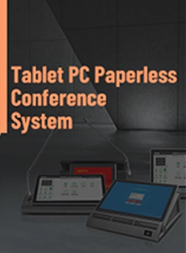 Folleto Tablet PC Sistema de conferencia sin papel