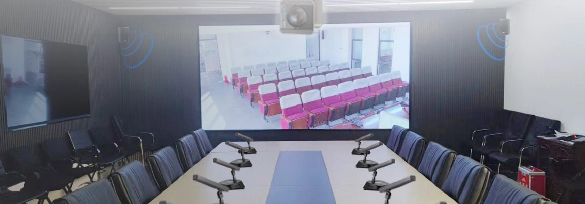 Sistema de conferencias distribuido y sala de conferencias inteligente