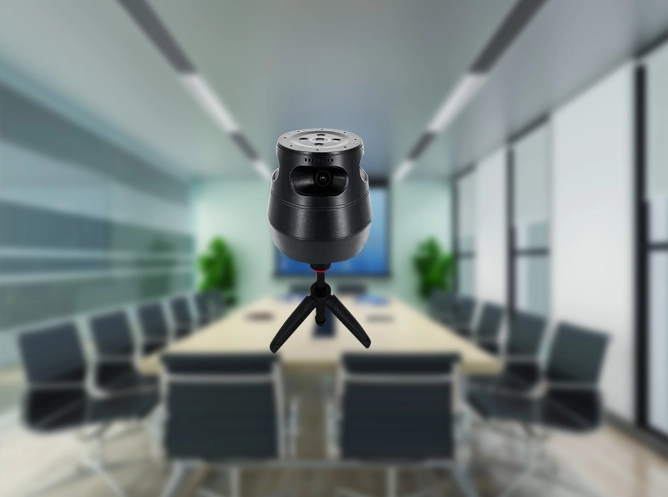 La cámara de conferencia de 360 grado trae una nueva experiencia de transmisión social en vivo