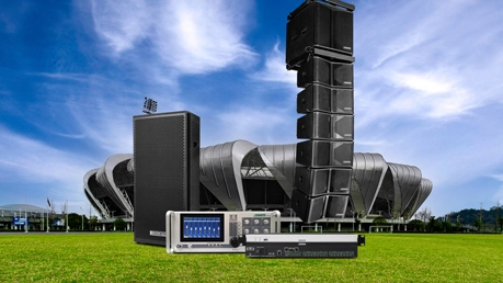 Solución de sistema de sonido profesional para estadios interiores