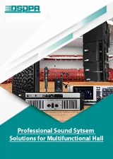 Soluciones profesionales de sonido Sytsem para salón multifuncional