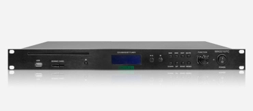 Multi-Canal Rackmount CD Media Player con CD/USB/FM/Bluetooth