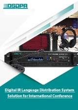Solución del sistema de distribución digital de idiomas IR para conferencias internacionales