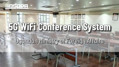 Sistema de conferencias WiFi 5G PARA EL MFA en Uganda