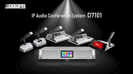 Sistema de conferencia de audio IP D7101