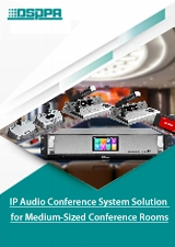 Solución del sistema de conferencias de audio IP para salas de conferencias de tamaño medio