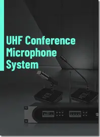 Descargue el folleto del sistema de micrófono de conferencia DW9866 UHF