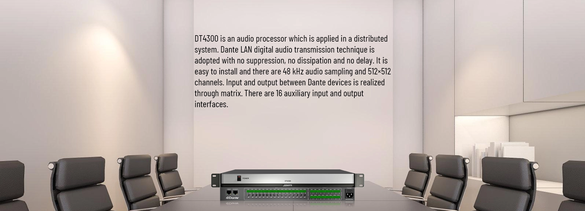 Procesador de audio digital 16 en 16