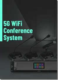 Descargue el folleto del sistema de conferencias D7301 5G WIFI